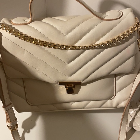 Cream soda combo purse with mules sandals - Picture 5 of 6